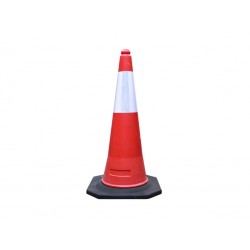 CONO 75CM PLASTICO C/BASE...